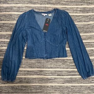 Levi’s denim Blouse